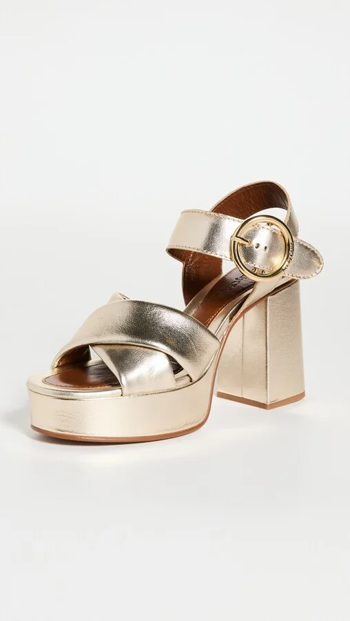 See by Chloe Lyna Heeled Sandals - Image 4