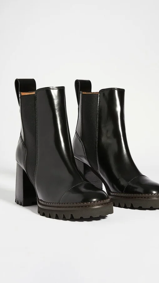 See by Chloe Mallory Lug Sole Boot - Image 4