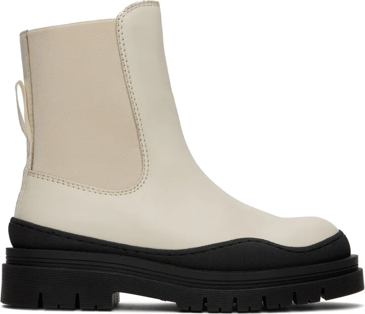 See by Chloé Off-White Alli Boots