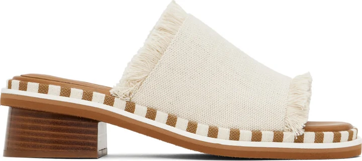 See by Chloé Off-White Allyson Heeled Sandals