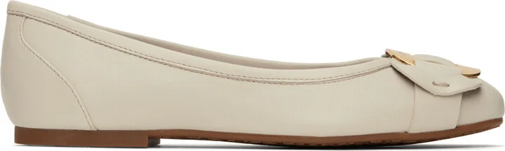 See by Chloé Off-White Chany Ballerina Flats