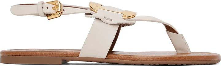 See by Chloé Off-White Chany Sandals