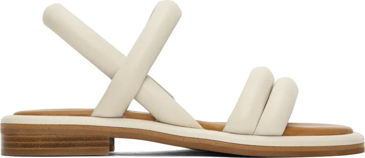 See by Chloé Off-White Suzan Flat Sandals