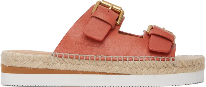 See by Chloé Orange Glyn Sandals