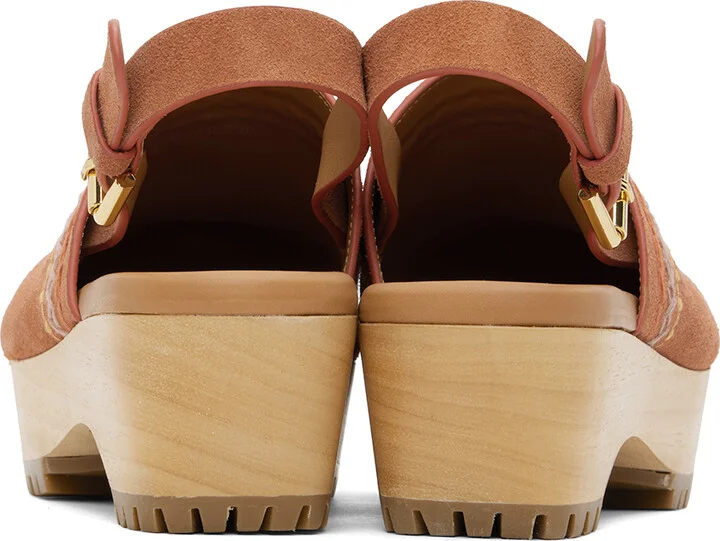 See by Chloé Orange Pheebe Clogs - Image 2