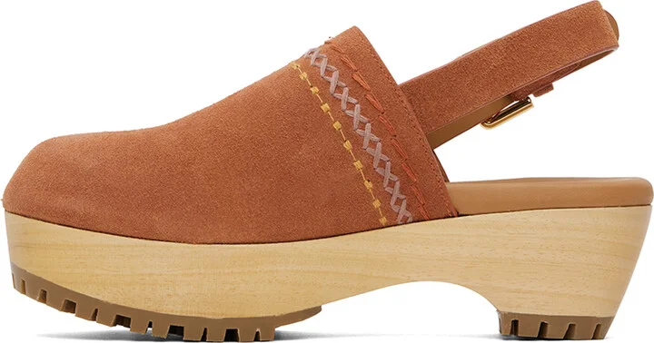See by Chloé Orange Pheebe Clogs - Image 3
