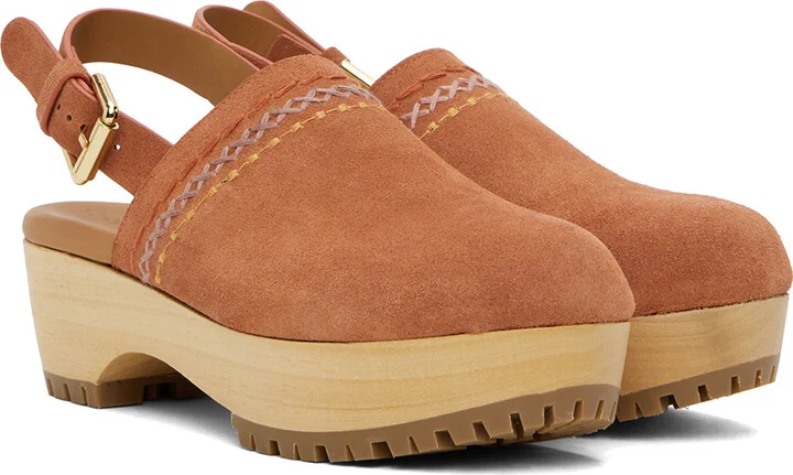 See by Chloé Orange Pheebe Clogs - Image 4