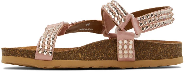 See by Chloé Pink Carey Sandals - Image 3