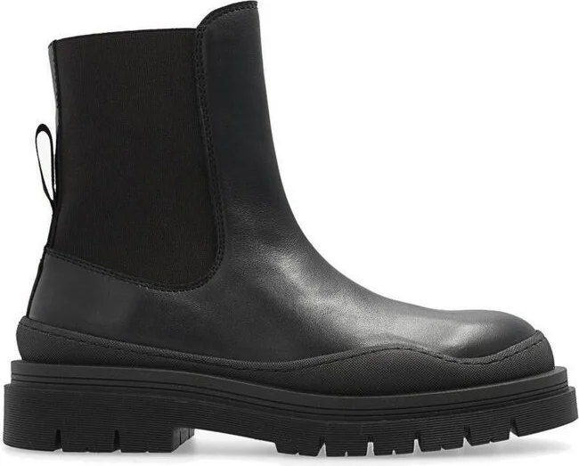 See By Chloé Side Panelled Chunky Sole Ankle Boots