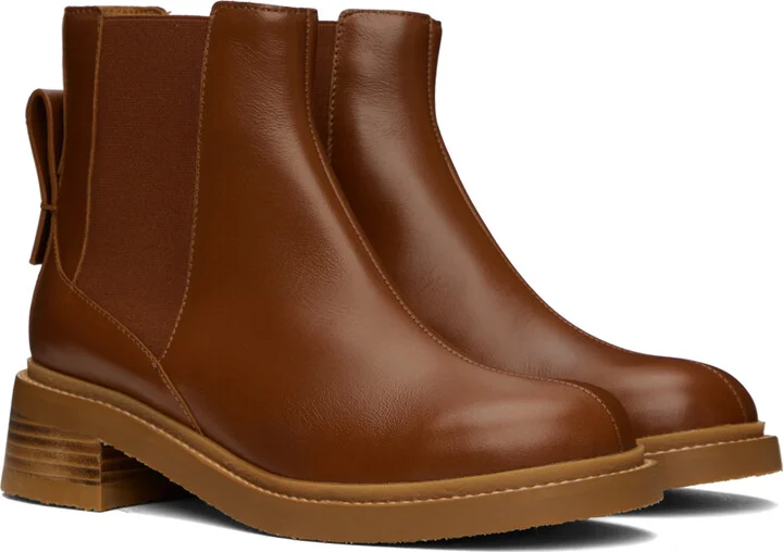 See by Chloé Tan Bonni Chelsea Boots - Image 4