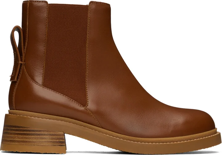 See by Chloé Tan Bonni Chelsea Boots