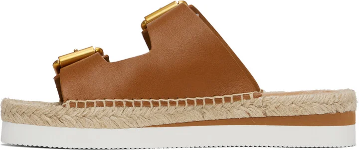 See by Chloé Tan Glyn Platform Espadrille Sandals - Image 3