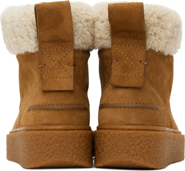 See by Chloé Tan Jille Boots - Image 2