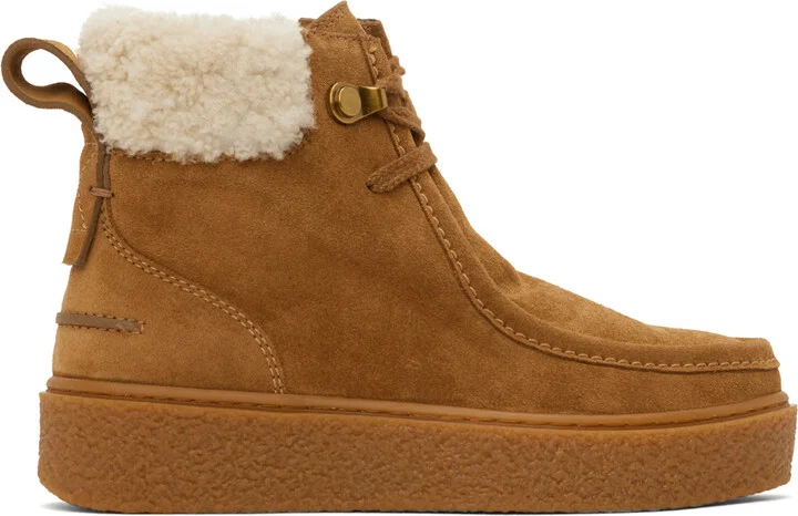 See by Chloé Tan Jille Boots