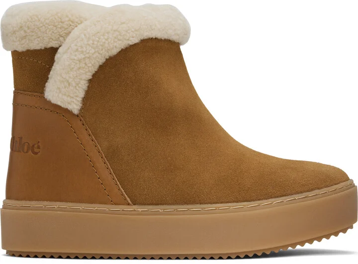 See by Chloé Tan Juliet Ankle Boots
