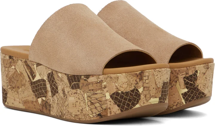 See by Chloé Tan Liana Platform Sandals - Image 4