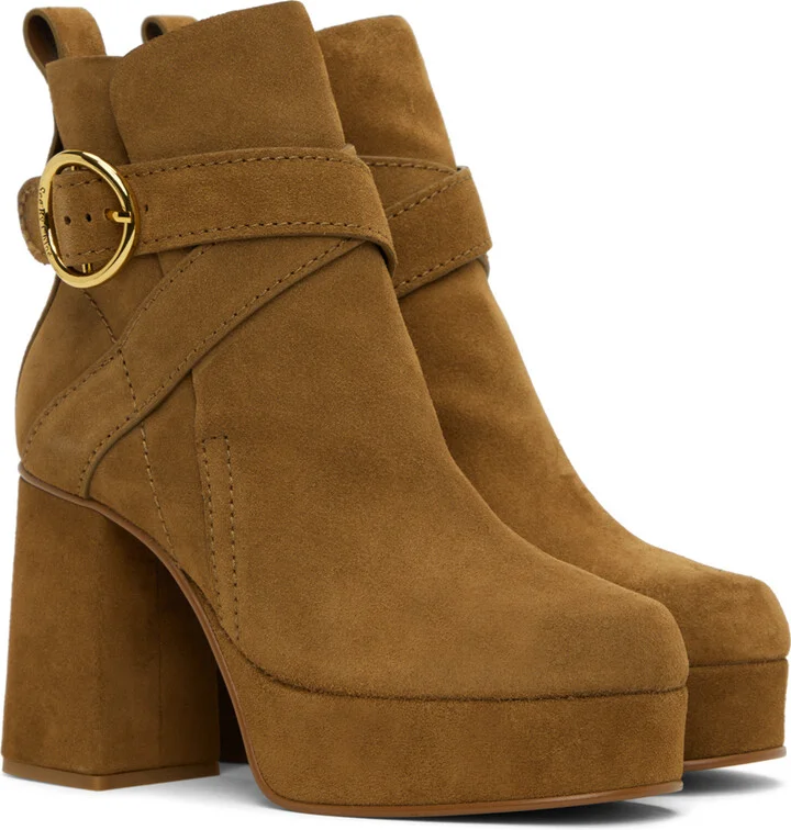 See by Chloé Tan Lyna Boots - Image 4
