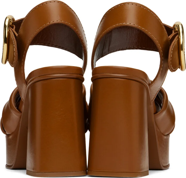 See by Chloé Tan Lyna Heeled Sandals - Image 2
