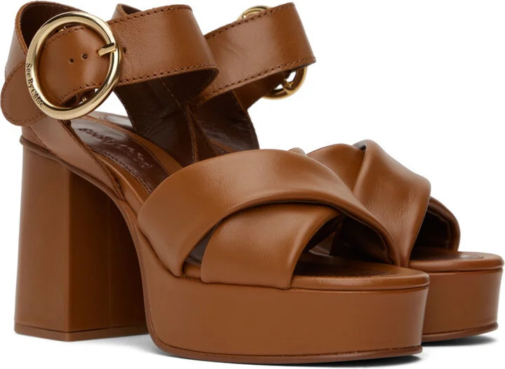 See by Chloé Tan Lyna Sandals - Image 4