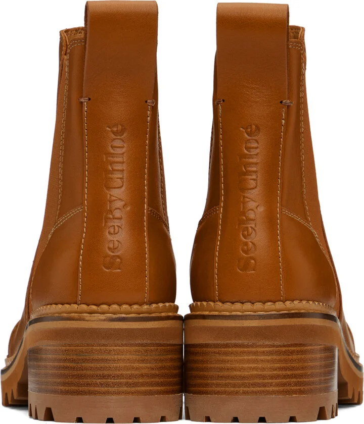 See by Chloé Tan Mallory Chelsea Boots - Image 2