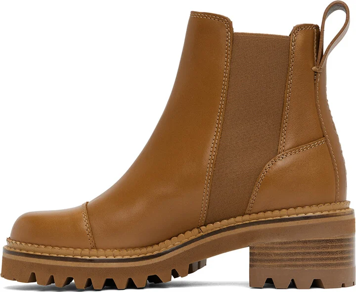 See by Chloé Tan Mallory Chelsea Boots - Image 3