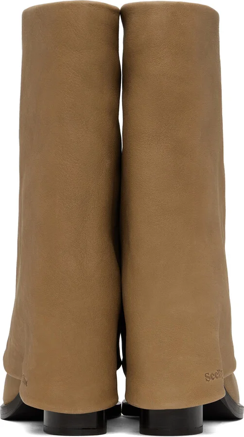 See by Chloé Tan Melia Boots - Image 2