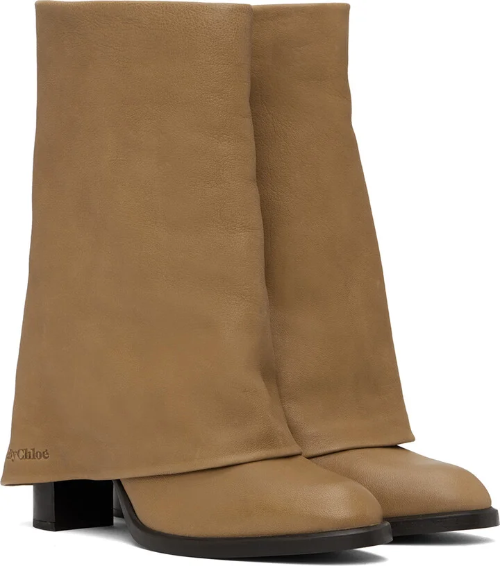 See by Chloé Tan Melia Boots - Image 4