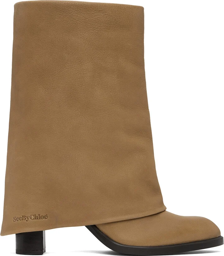 See by Chloé Tan Melia Boots