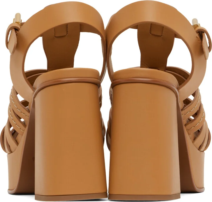 See by Chloé Tan Sierra Heeled Sandals - Image 2