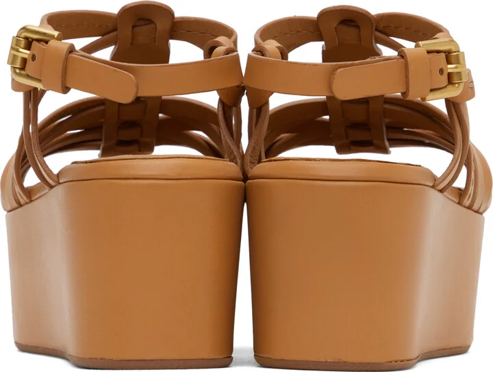 See by Chloé Tan Sierra Heeled Sandals - Image 2