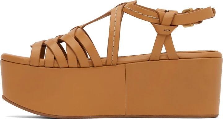 See by Chloé Tan Sierra Heeled Sandals - Image 3