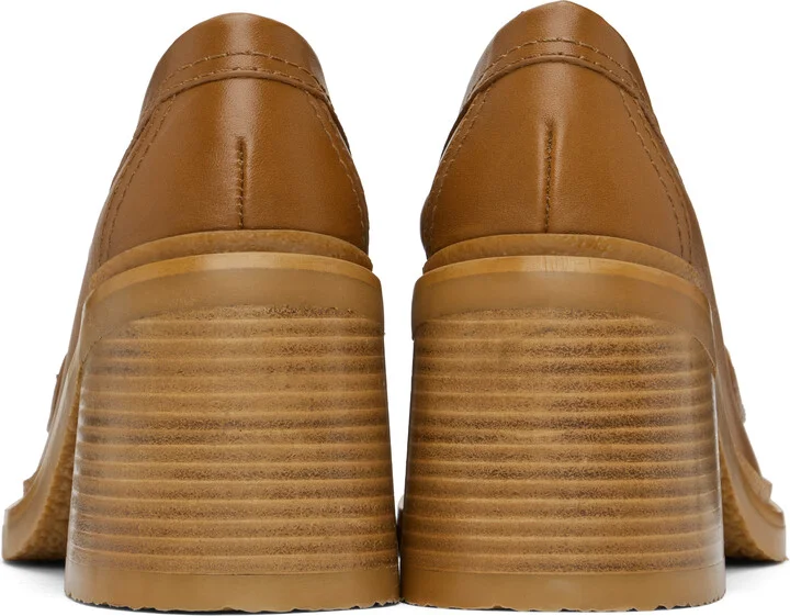 See by Chloé Tan Signature 1 Loafer Heels - Image 2