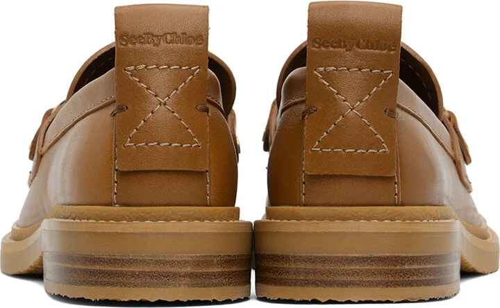 See by Chloé Tan Signature 1 Loafers - Image 2