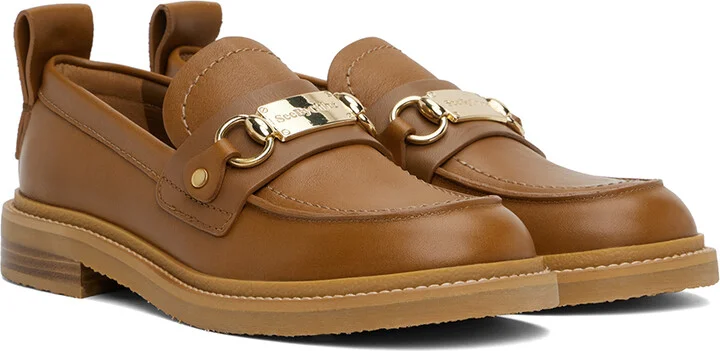 See by Chloé Tan Signature 1 Loafers - Image 4