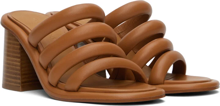 See by Chloé Tan Suzan Heeled Sandals - Image 4