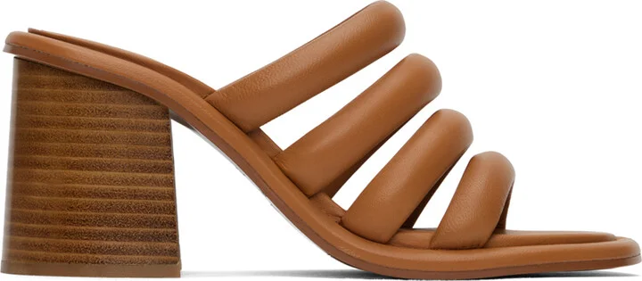 See by Chloé Tan Suzan Heeled Sandals