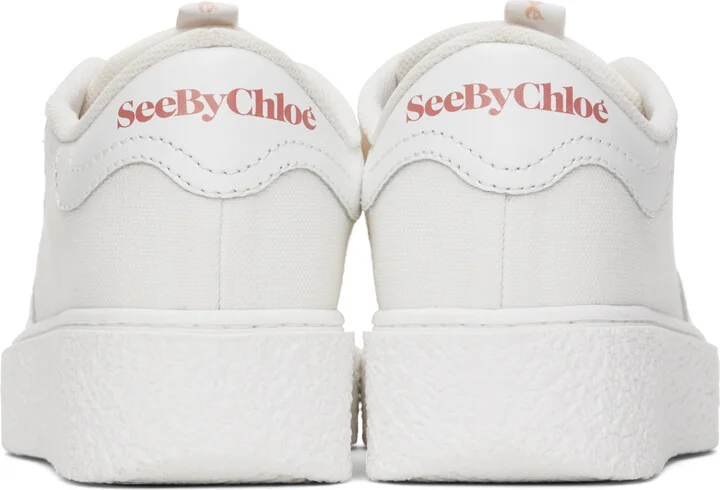See by Chloé White Hella Sneakers - Image 2