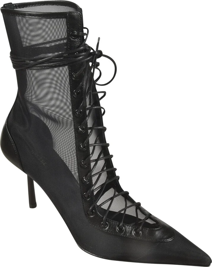 See-through Lace-up Sneakers - Image 2