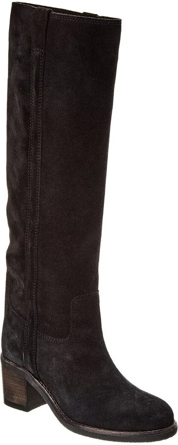 Seenia Suede Knee-High Boot