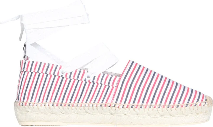 Seersucker Cotton Espadrilles