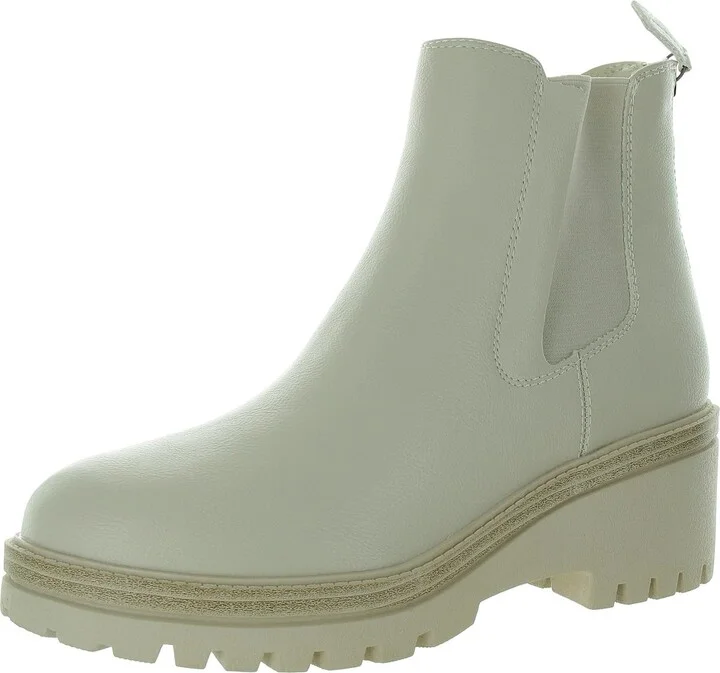 Sefi Womens Suede Ankle Chelsea Boots