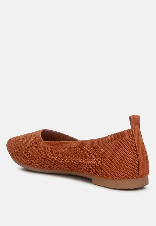Selaris Fly Knit Slip On Ballerinas Flats - Image 2