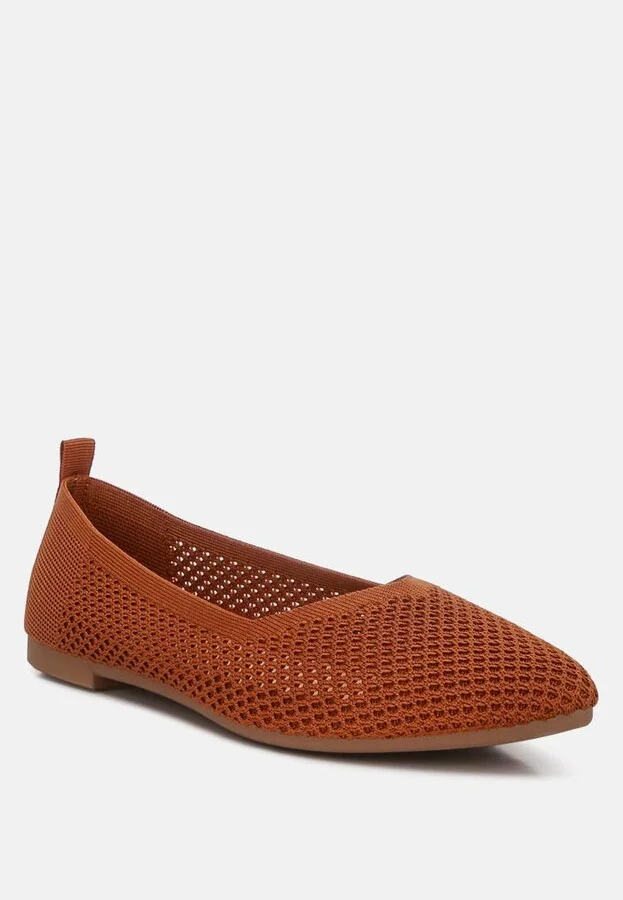 Selaris Fly Knit Slip On Ballerinas Flats - Image 3