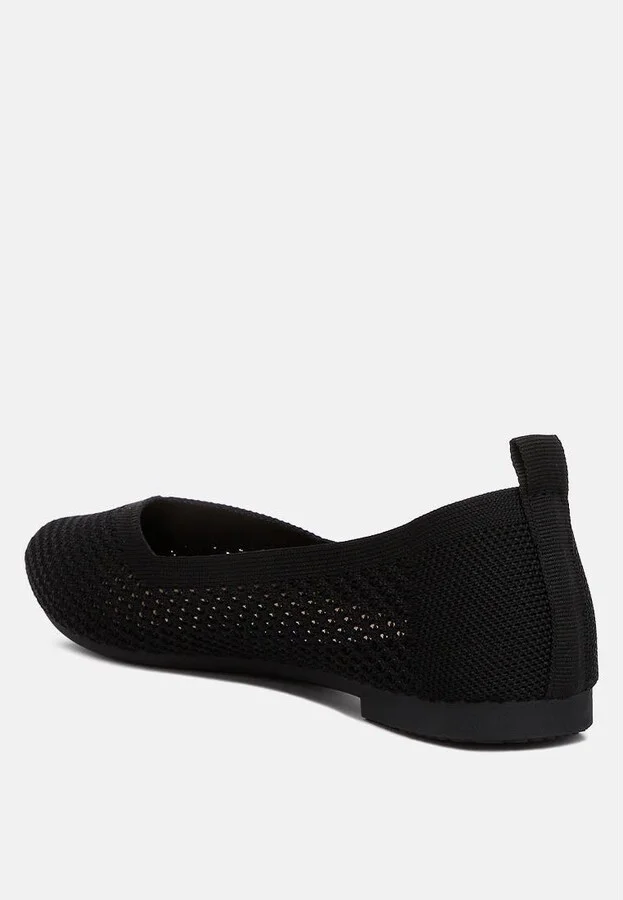 Selaris Fly Knit Slip On Ballerinas Flats - Image 4