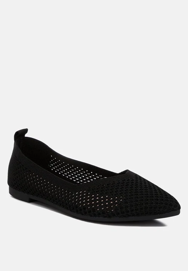 Selaris Fly Knit Slip On Ballerinas Flats - Image 5
