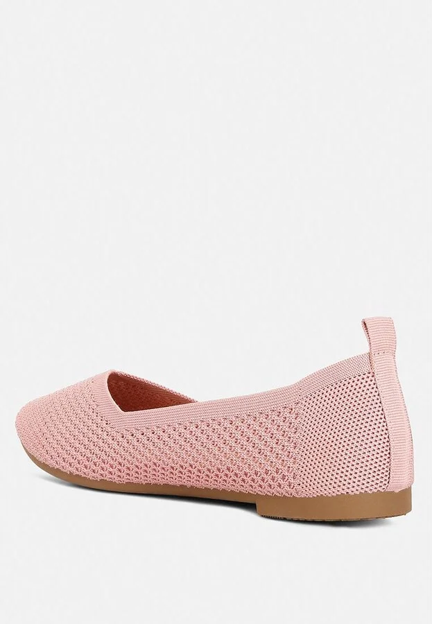 Selaris Fly Knit Slip On Ballerinas Flats - Image 7