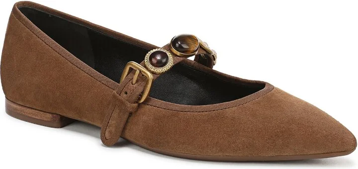 Selene Charms Pointed Toe Flat