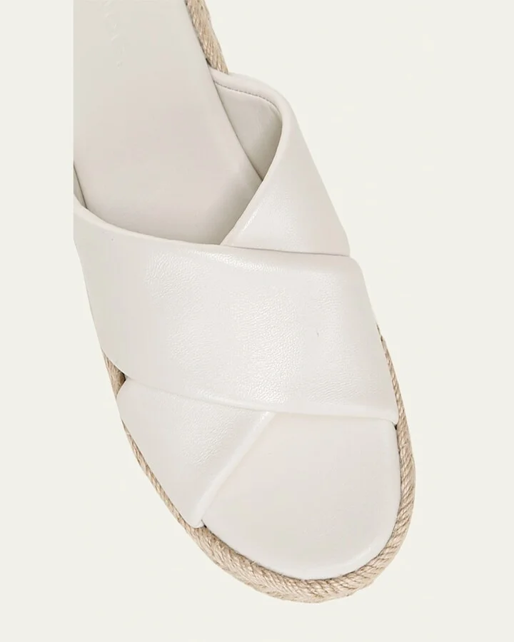 Selene Crisscross Flat Sandals - Image 4