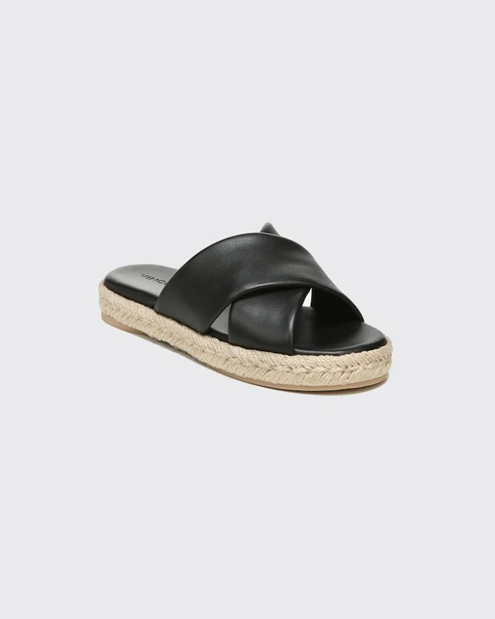 Selene Crisscross Flat Sandals - Image 6