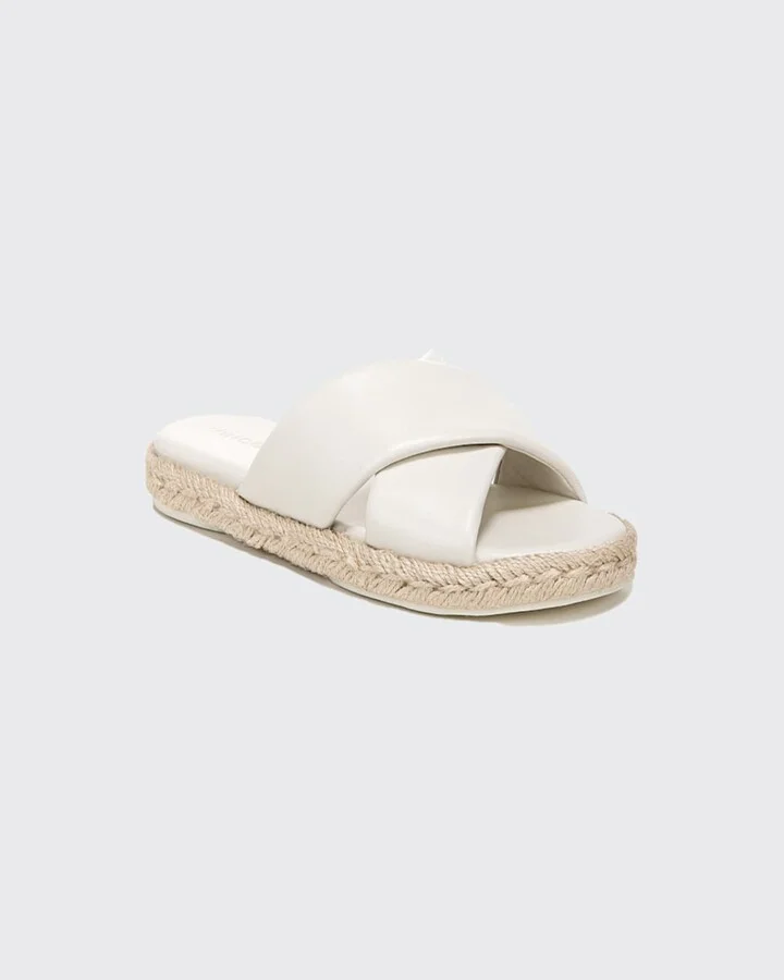 Selene Crisscross Flat Sandals - Image 8